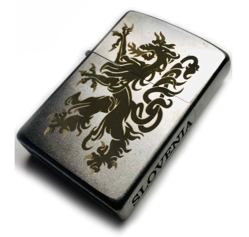 Zippo CARANTANIA PANTHER "Karantanski Panter" COAT OF ARMS II (Grb) Mega RARE Edition!