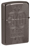 Zippo ARMOR 30th ANNIVERSARY Limited Edition of 100 Double Side Individually Numbered VERY RARE Black Ice