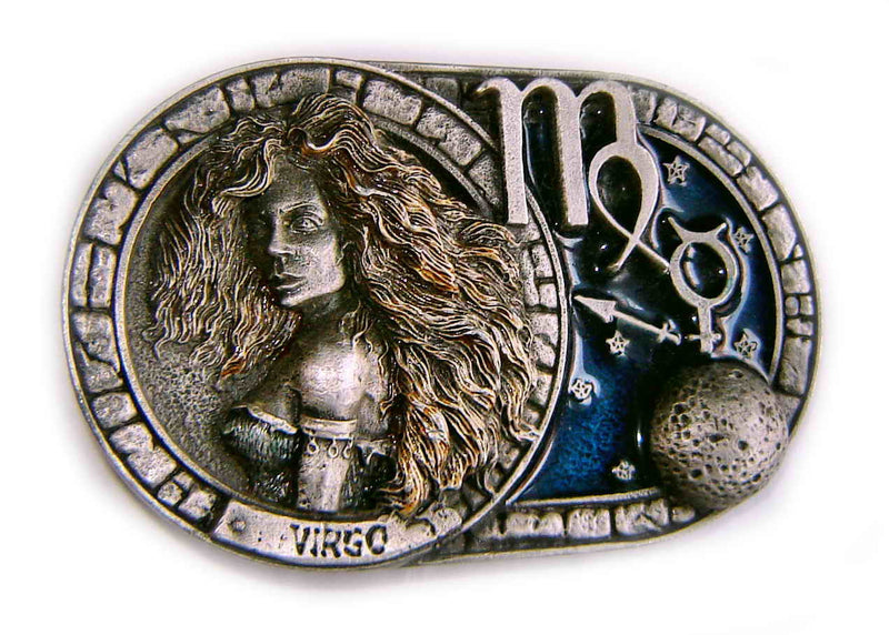 ZODIAC-Astrological Sign: VIRGO Belt BUCKLE