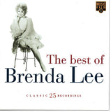 BRENDA LEE - BEST OF - 25 CLASSIC RECORDINGS Fantastic CD