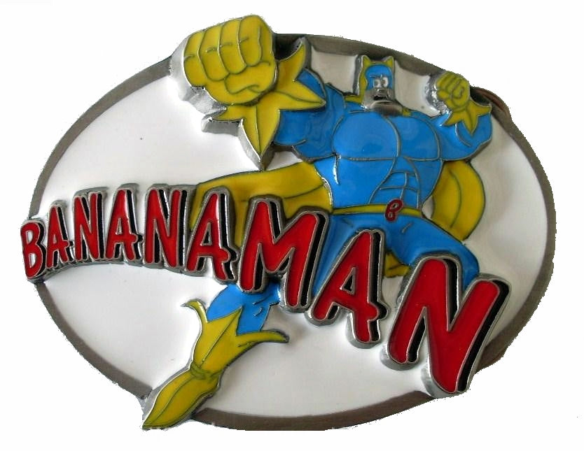 BANANA-MAN Collectible Rare Official - Belt BUCKLE