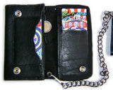 Leather WALLET MALTESE CROSS Special 5 Compartments
