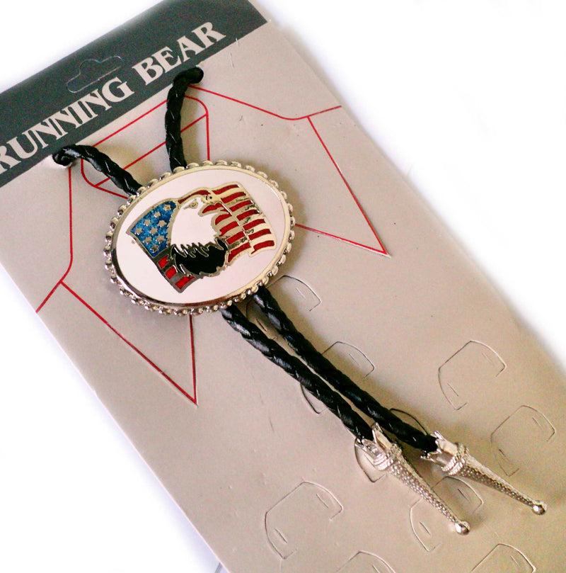 Bolo Tie - AMERICAN EAGLE - Country Western Line Dance SPECIAL Accesories