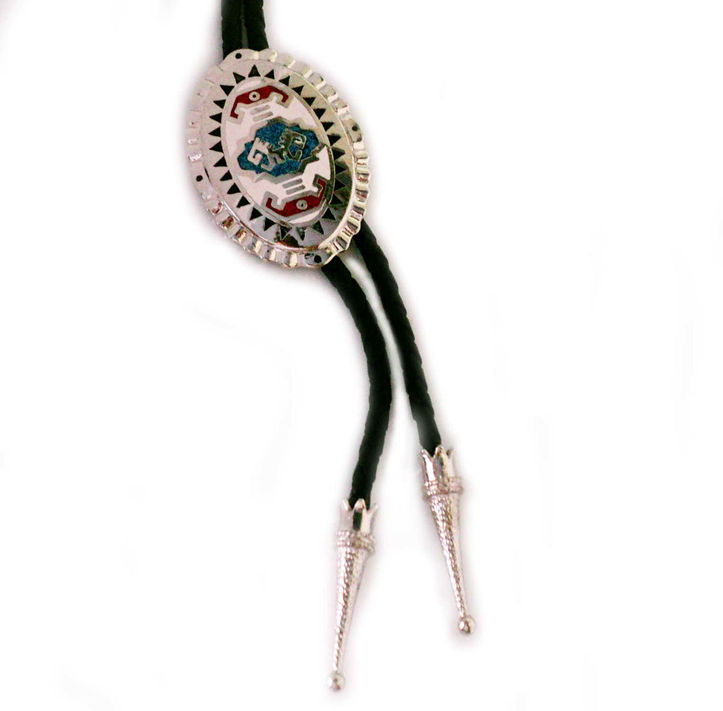 Bolo Tie - AZTEC NATIVE AMERICAN 1 - Country Western Line Dance SPECIAL Accesories