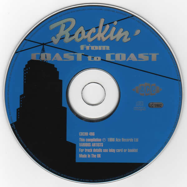 Various - COAST TO COAST: Rockin' from VOLUME 1 RARE CD!