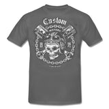 Custom Motors - RUST & DUST - Cafe Racer T-Shirt GREY