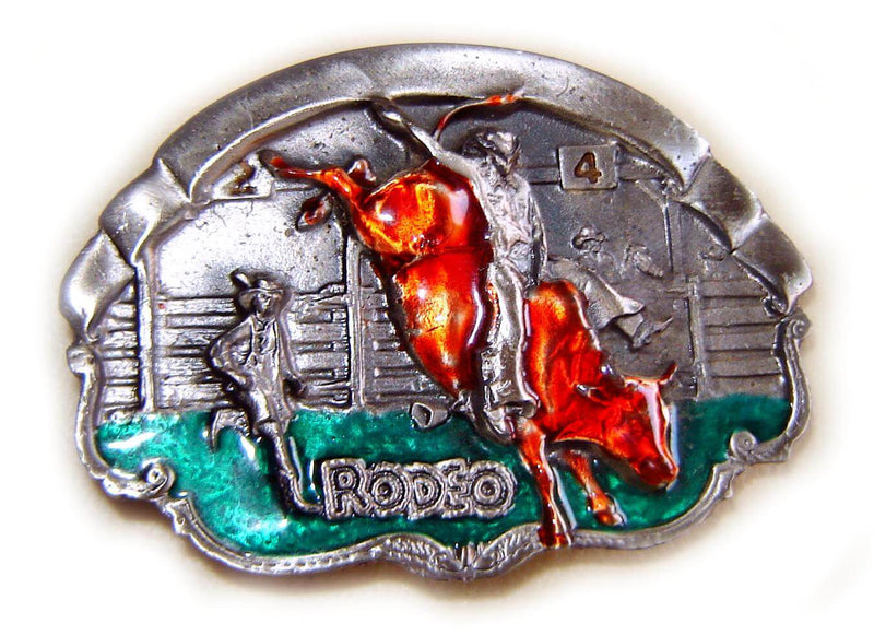 WESTERN SERIES: RODEO BULL Belt BUCKLE SUPER SALE!