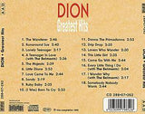 DION (of DION & THE BELMONTS) - GREATEST HITS CD