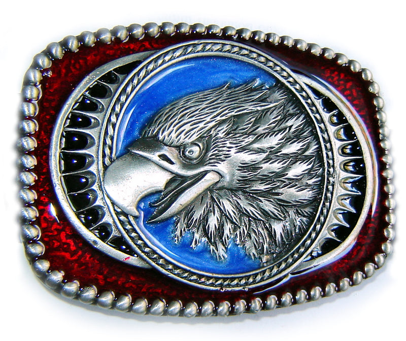 EAGLE HEAD WESTERN XL Country Style Belt BUCKLE