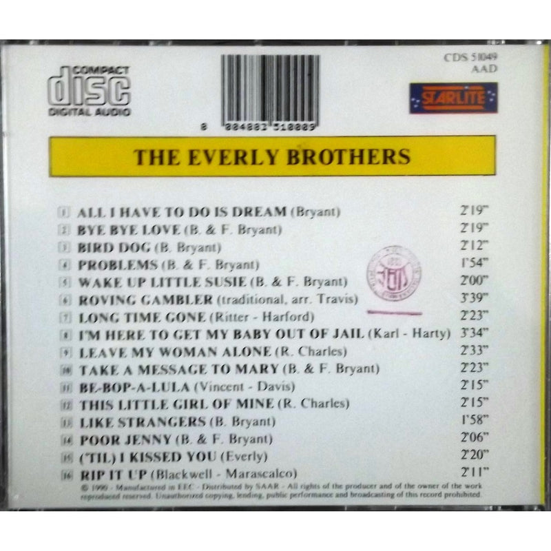 EVERLY BROTHERS - All I Have To Do is Dream CD