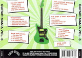 GUITAR MANIA - VOL. 6 (Instrumental 50's-60's Style Rockin' Treasures) CD