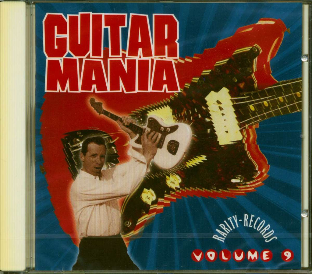 GUITAR MANIA - VOL. 9 (Instrumental 50's-60's Style Rockin' Treasures) CD