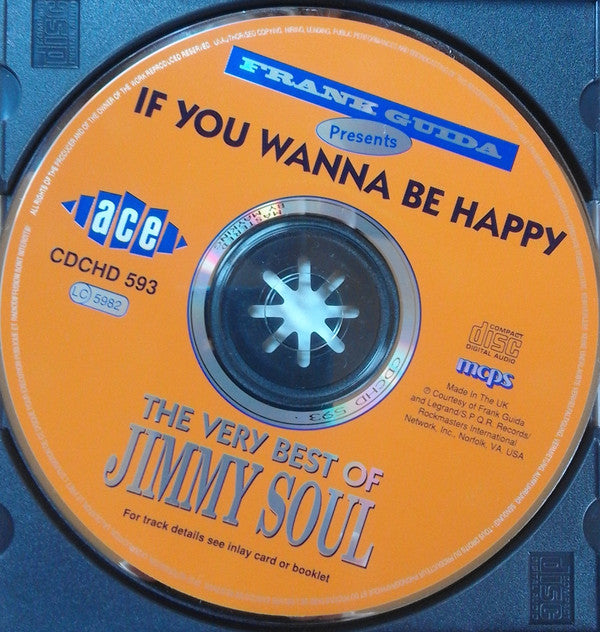 JIMMY SOUL - The Very Best of - IF YOU WANNA BE HAPPY Fantastic CD