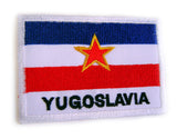YUGOSLAVIA NATIONAL FLAG - Special Edition 7.5 x 5.5 cm PATCH! SFRJ - Jugoslavija