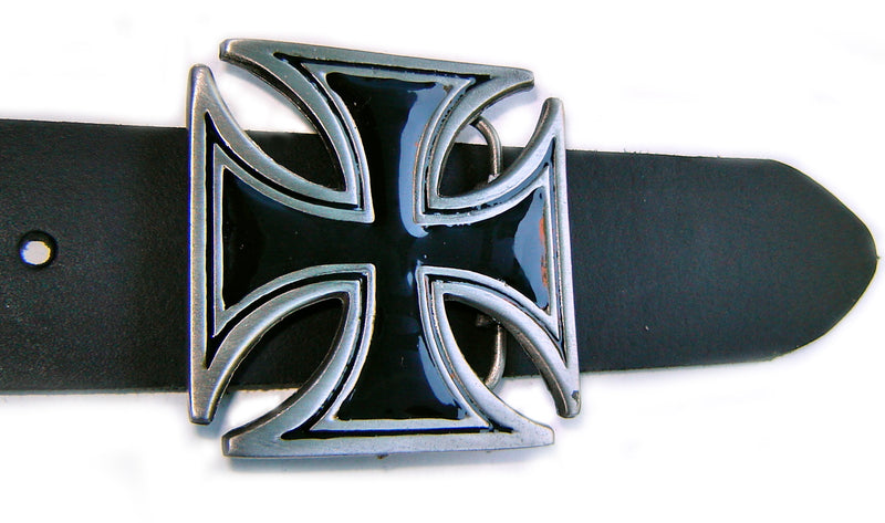 MALTESE CROSS OF HONOR Super CLASSIC Belt BUCKLE "EISERNES KREUZ"
