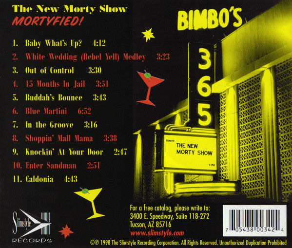 NEW MORTY SHOW (THE) - MORTYFIED! Special Price CD