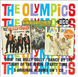 OLYMPICS (THE) - 3LPs ON 1 CD: DOIN' THE HULLY GULLY / DANCE BY THE LIGHT / PARTY TIME Fantastic CD