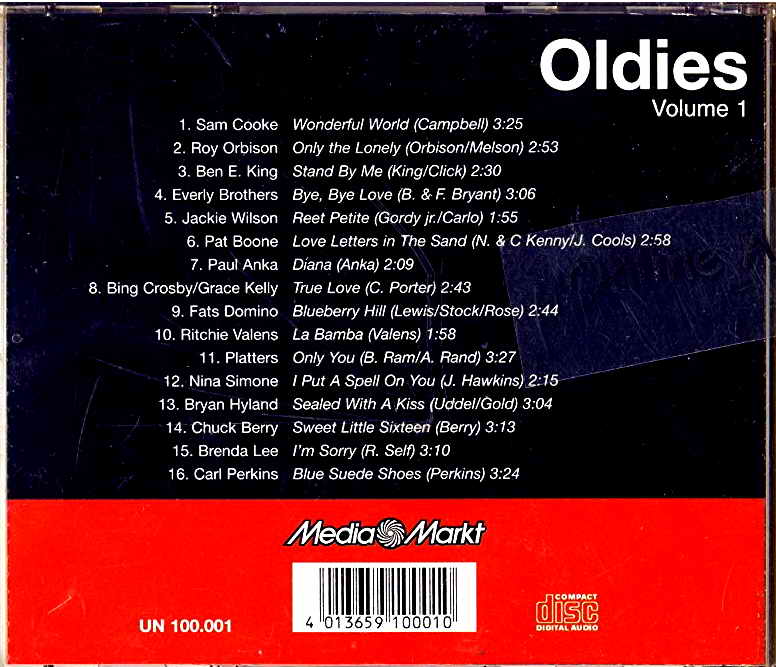 Various - OLDIES Volume 1 CD Special Offer!