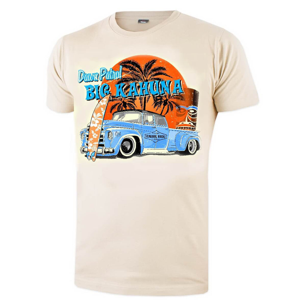 Original BIG KAHUNA Hot Rod Surf T-Shirt