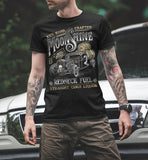 MOONSHINE "REDNECK FUEL - HAND CRAFTED" RAT ROD Rockabilly T-Shirt