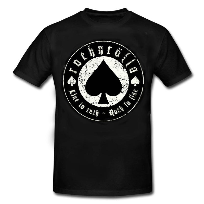 ROCKNROLLA - 100% Rocker "Live to Rock" T-Shirt SPECIAL