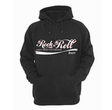 ROCK N ROLL - "Can't Beat The Feeling" Rockabilly HOODIE Black