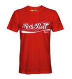 ROCK N ROLL - "Can't Beat The Feeling" Rockabilly T-Shirt Red
