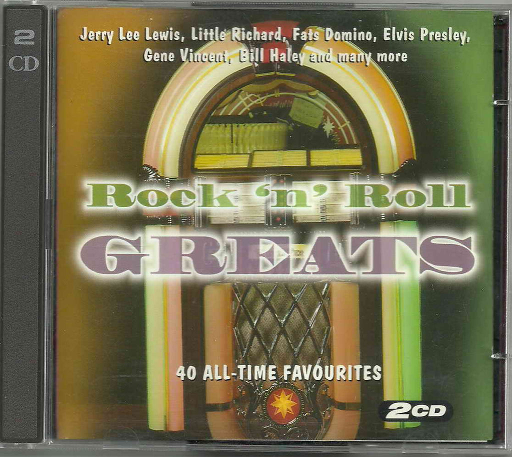 Various - ROCK'N'ROLL GREATS - 40 ALL-TIME FAVOURITES 2CD Special Offer!