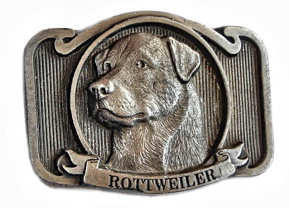 ROTTWEILER Fantastic Vintage Belt BUCKLE