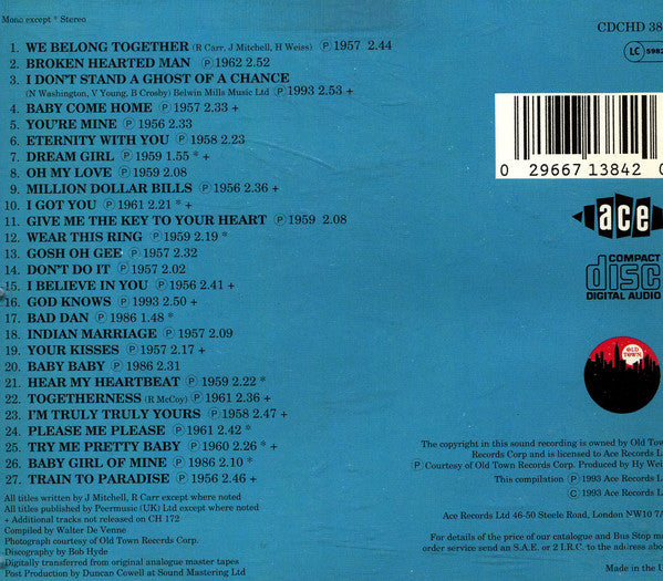 ROBERT and JOHNNY - We Belong Together 27Tracks VERY RARE CD!