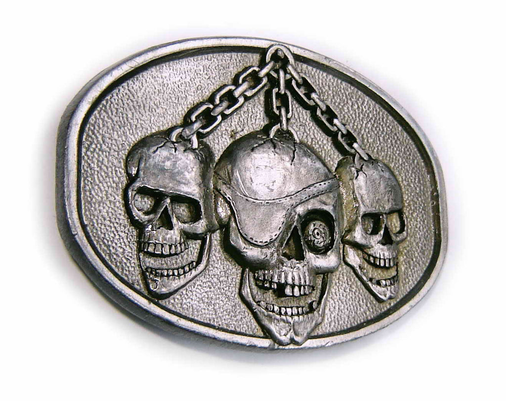 SKULLS ON CHAIN Super 3D Official Masterpiece Collection Belt BUCKLE