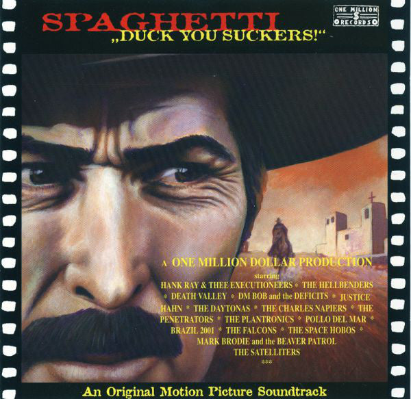 Various - SPAGHETTI "DUCK YOU SUCKERS!" Western Inspired Surf Instrumental MEGA RARE CD!