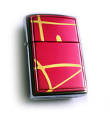 Zippo ANODIZED ALUMINIUM -RED "ONE of A KIND" Rare Collectible