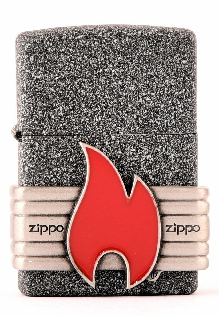 Zippo ASPHALT ATTITUDE - LOGO FLAME EMBLEM Special Edition