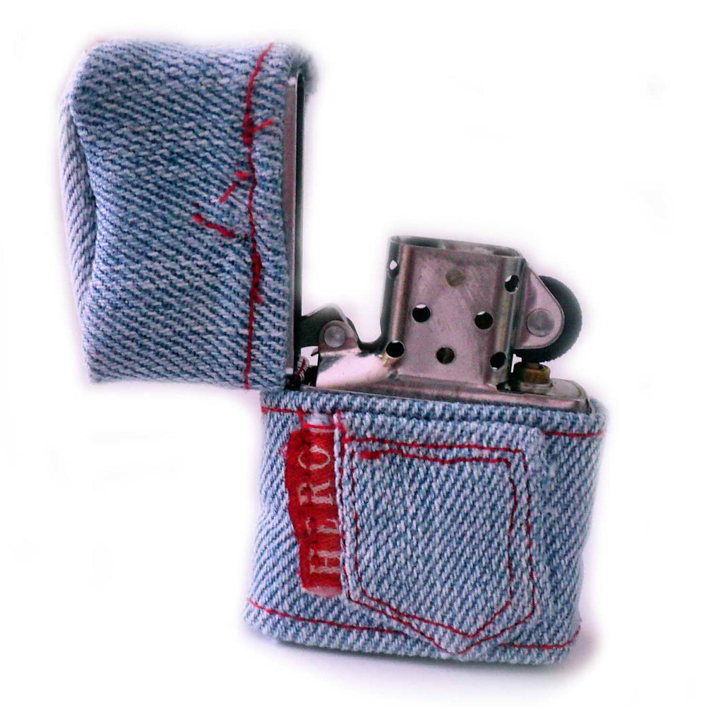 Zippo JEANS CUSTOM MADE ONE of a KIND Collectible