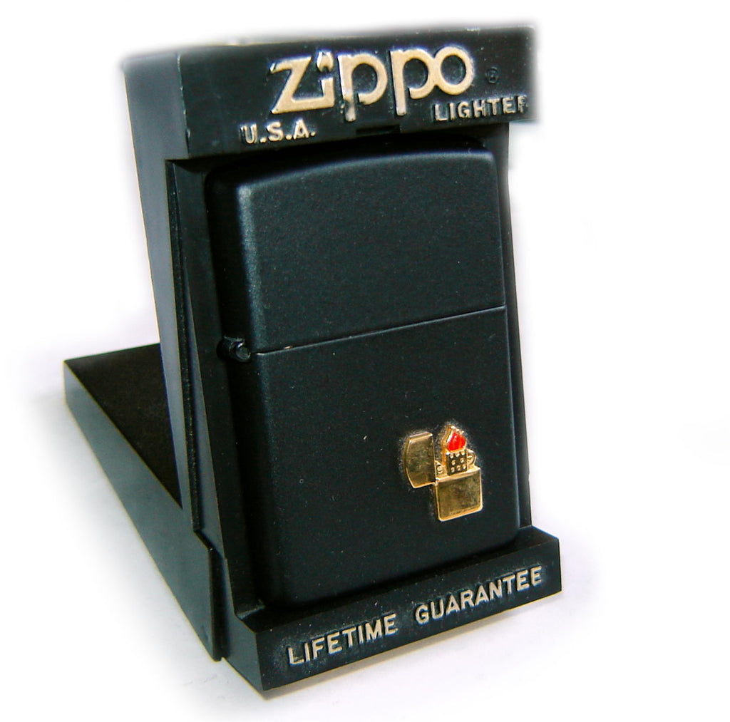 Zippo MINI EMBLEM with FLAME Vintage Edition