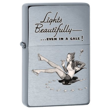 Zippo WINDY VARGA GIRL Pin Up ICON LIGHTS EVEN IN A GALE Special Choice Edition