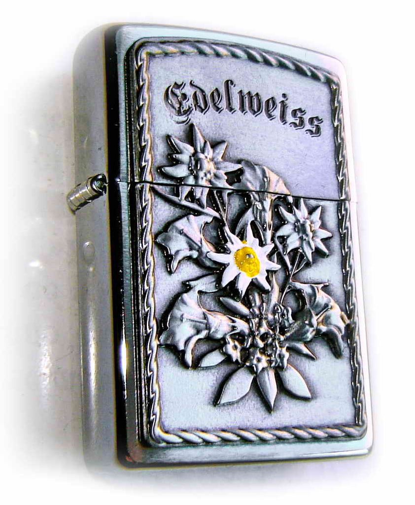 Zippo EDELWEIS "Sound of Music" Massive Plate SPECIAL