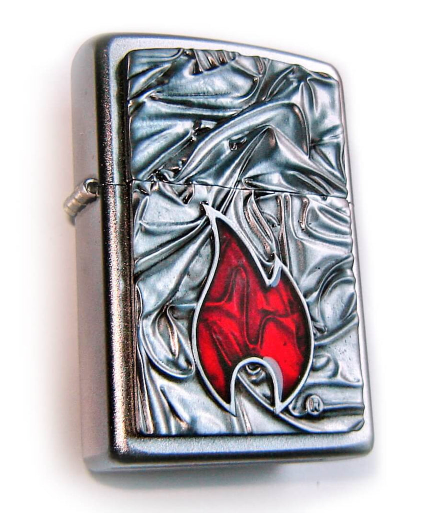 Zippo FLAME LOGO Holo Massive Plate SPECIAL