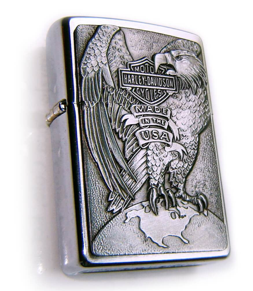 Zippo HARLEY DAVIDSON Eagle Vintage Collectible