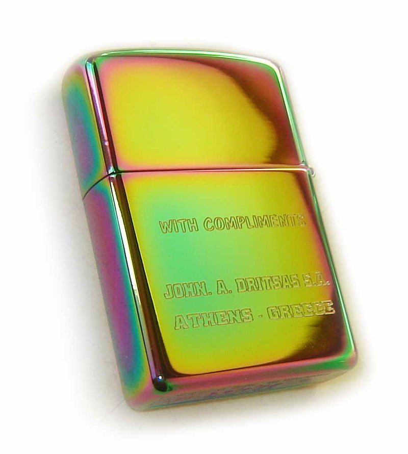 ZIPPO INTERNATIONAL SALES MEETING ONLY: ATHENS,GREECE OLYMPICS- 2-Side Limited Edition MEGA RARE