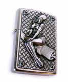 Zippo PIN UP SPARK GIRL MECHANIC Special 3D Massive Plate