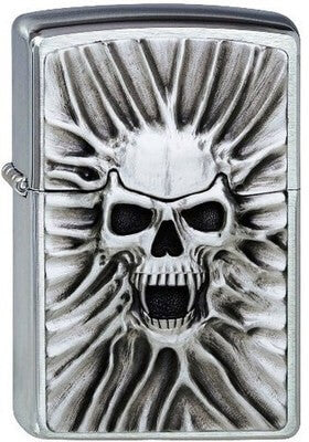 Zippo SKULL SCREAM OF SANDS Massive Plate SPECIAL