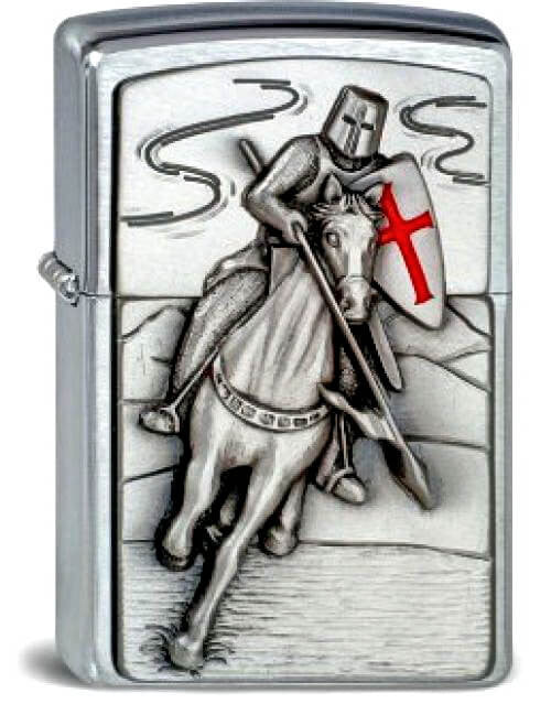 Zippo TEMPLARS CRUSADERS Masive Plate SPECIAL II