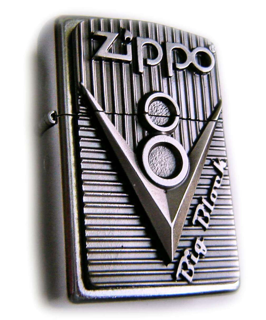 Zippo V8 ENGINE BIG BLOCK Massive Plate SPECIAL