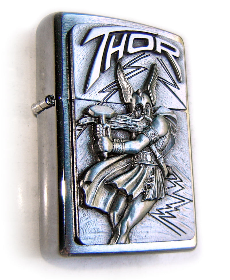 Zippo VIKING THOR & HAMMER Special Massive Plate