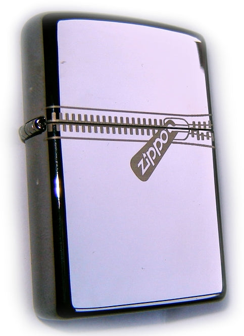 Zippo ZIPPER Black Ice Discontinued release FANTASTIC!