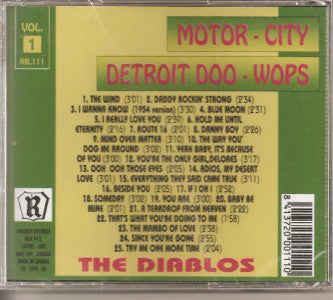 DIABLOS (THE) - MOTOR-CITY DETROIT DOO WOPS Vol. 1 CD