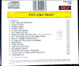 PAUL ANKA - DIANA (Hits) CD